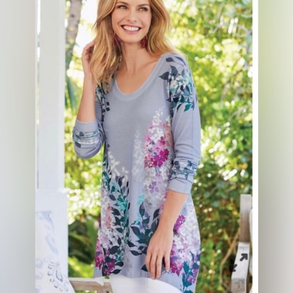 Soft Surroundings Fleur Knit Top